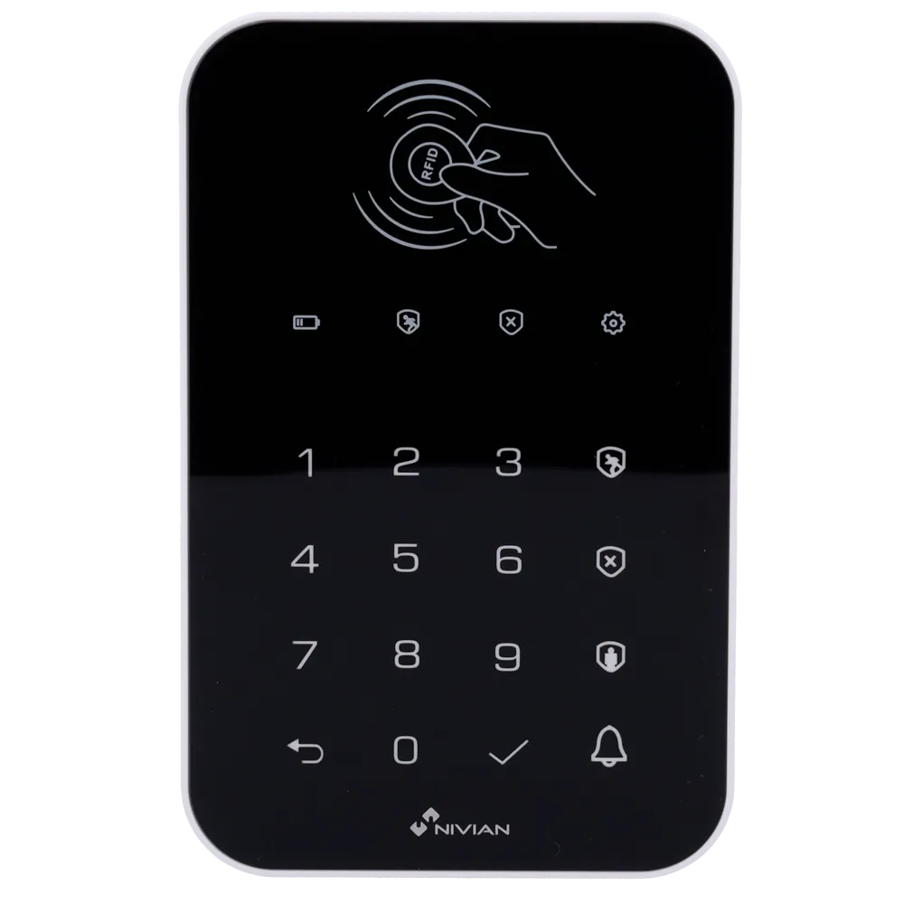 Teclado RFID Inalámbrico NVS-KEYPAD Nivian Smart 433MHz