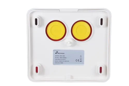 Sirena Exterior Inalámbrica Solar Nivian NVS-S8A-U1 100dB