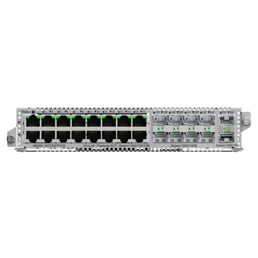 Tarjeta Interfaces RG-M6000-16GT8SFP2XS 16xGb 8xSFP 2xSFP+
