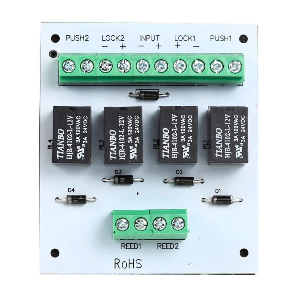 YLI PCB-501 Módulo Relé Control Accesos Cerraduras