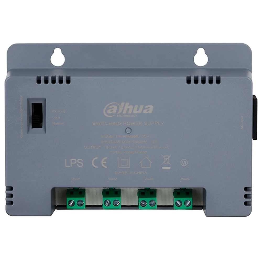 Dahua - PFM344D-4CH - Fuente conmutada 12V 30 W Protección integrada - Imagen 2