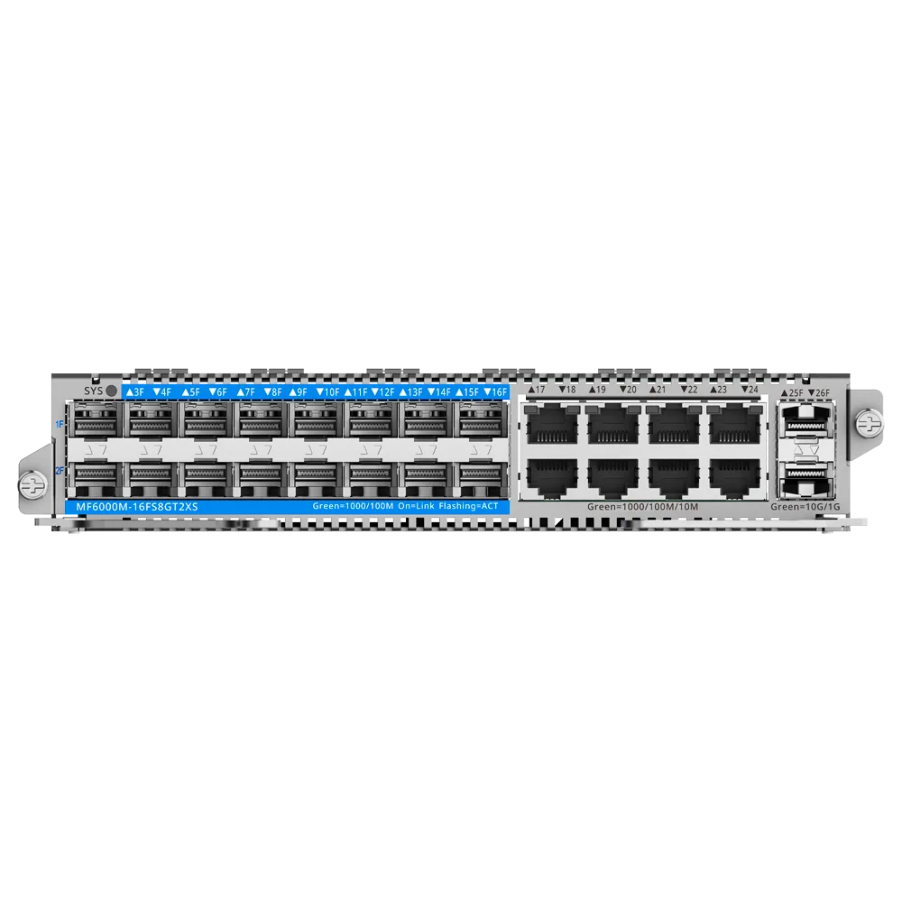 Reyee RG-MF6000M-16FS8GT2XS Tarjeta 8xGb 2xSFP+ 10G GPON