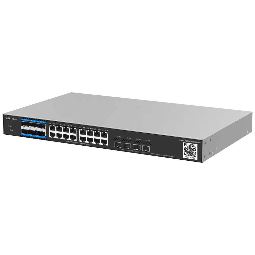 RG-NBF5200M-8FS16GT4XS Switch L3 Gestionado 10G Cloud