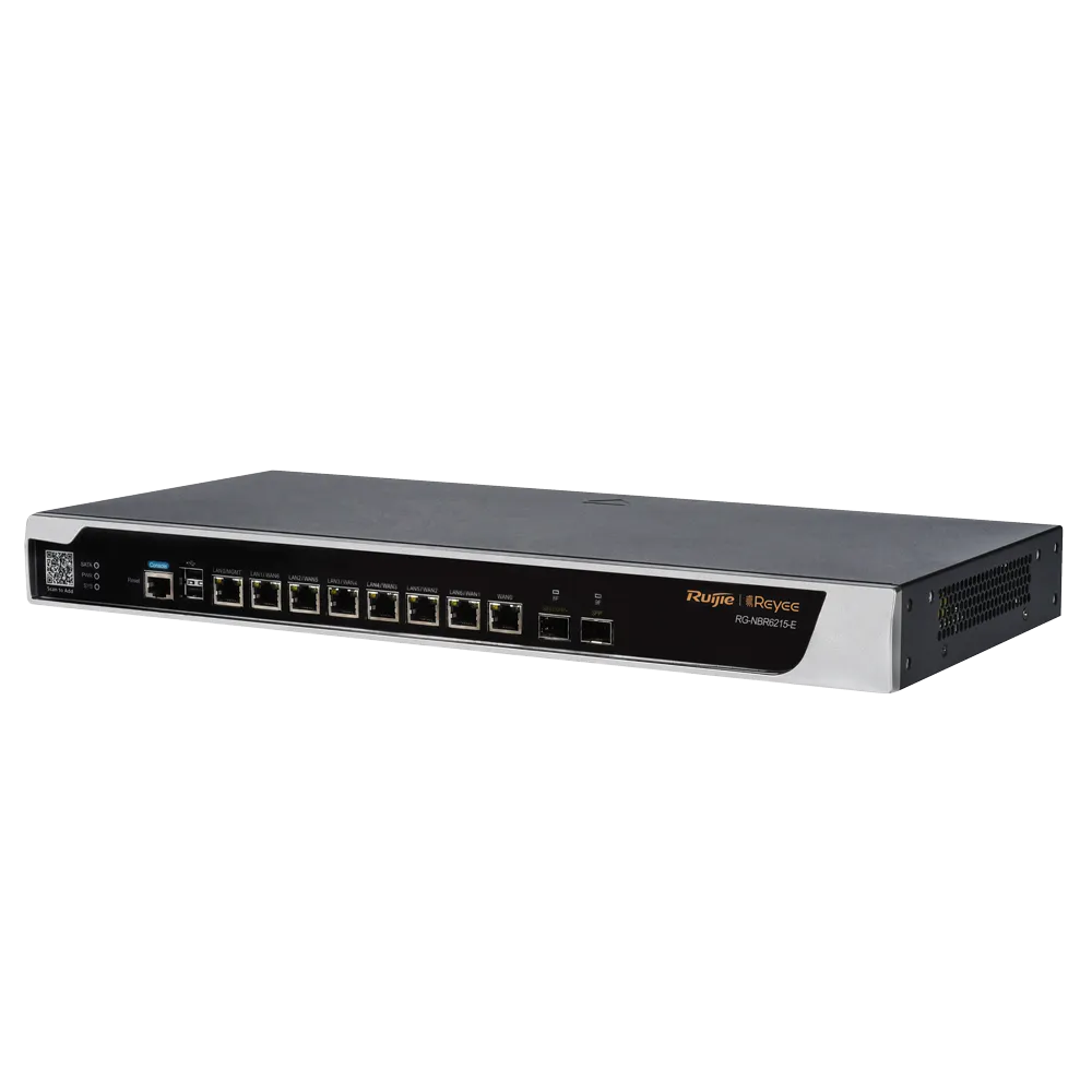 RG-NBR6215-E Router Cloud Managed Ruijie Reyee