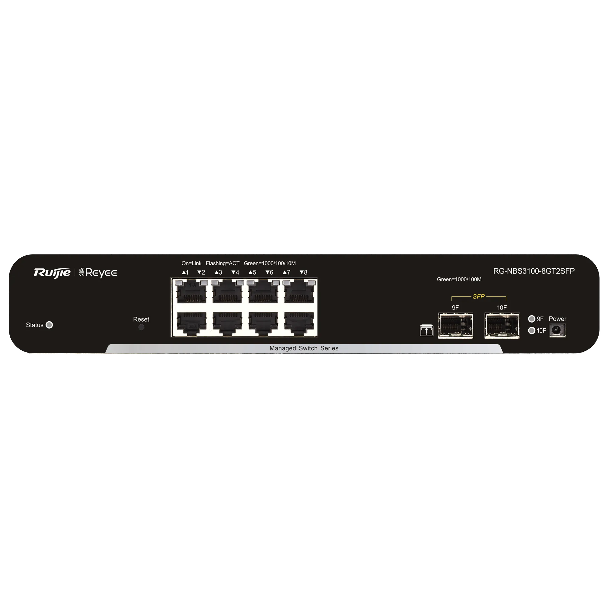 Switch L2+ RG-NBS3100-8GT2SFP 10 Puertos Gigabit Cloud