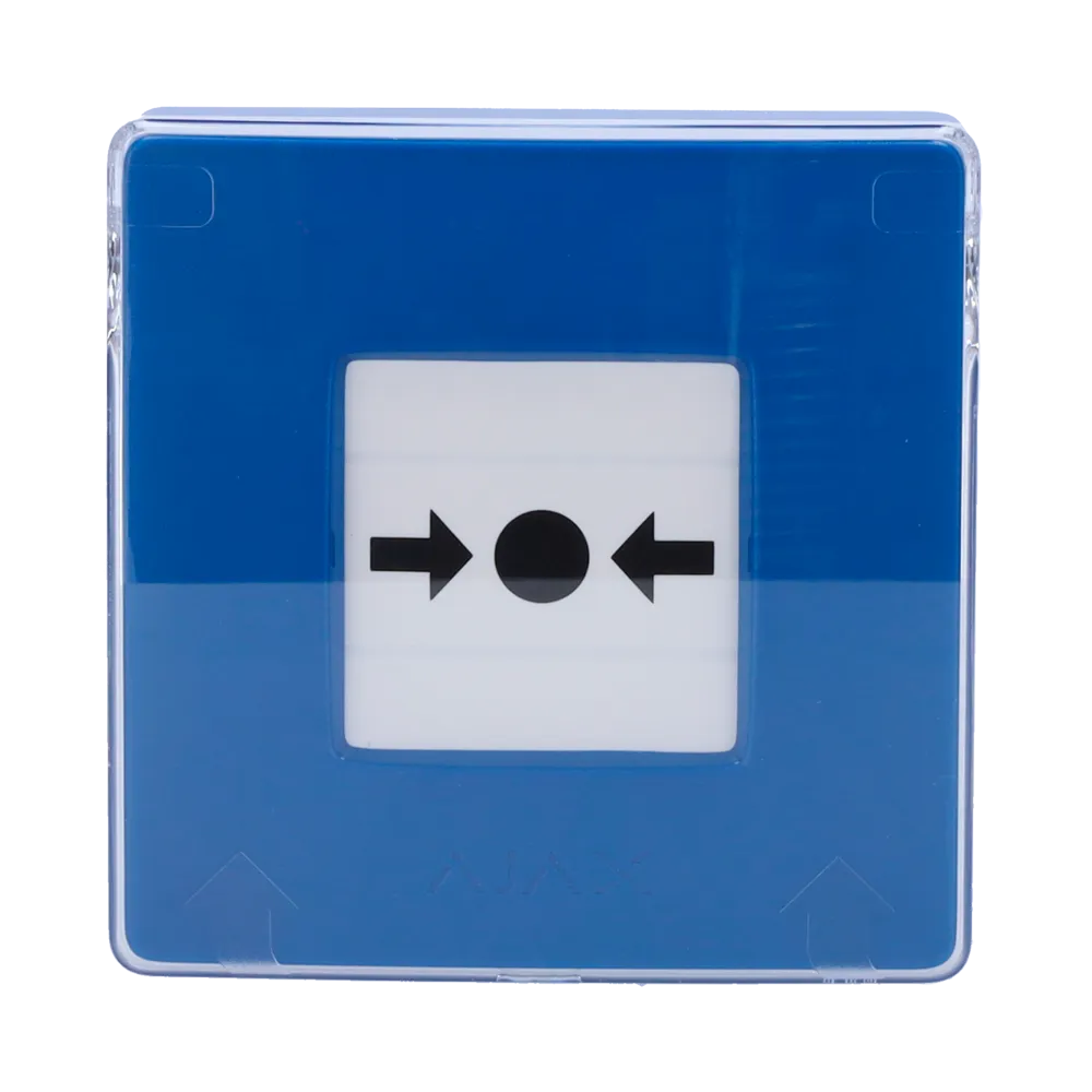 Botón de Pánico Inalámbrico AJAX AJ-MANUALCALLPOINT-BLUE