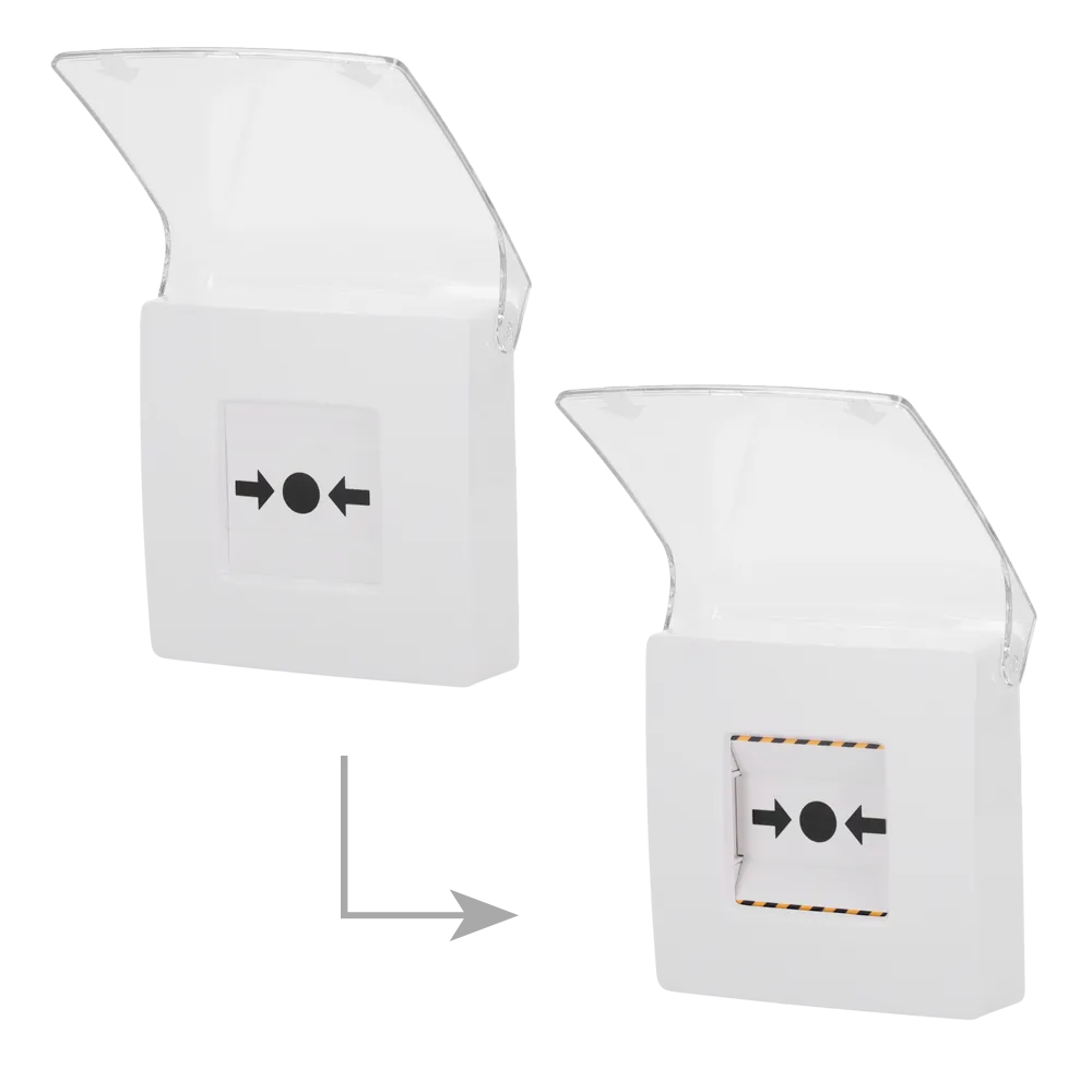AJAX AJ-MANUALCALLPOINT-WHITE Pulsador Manual Jeweller
