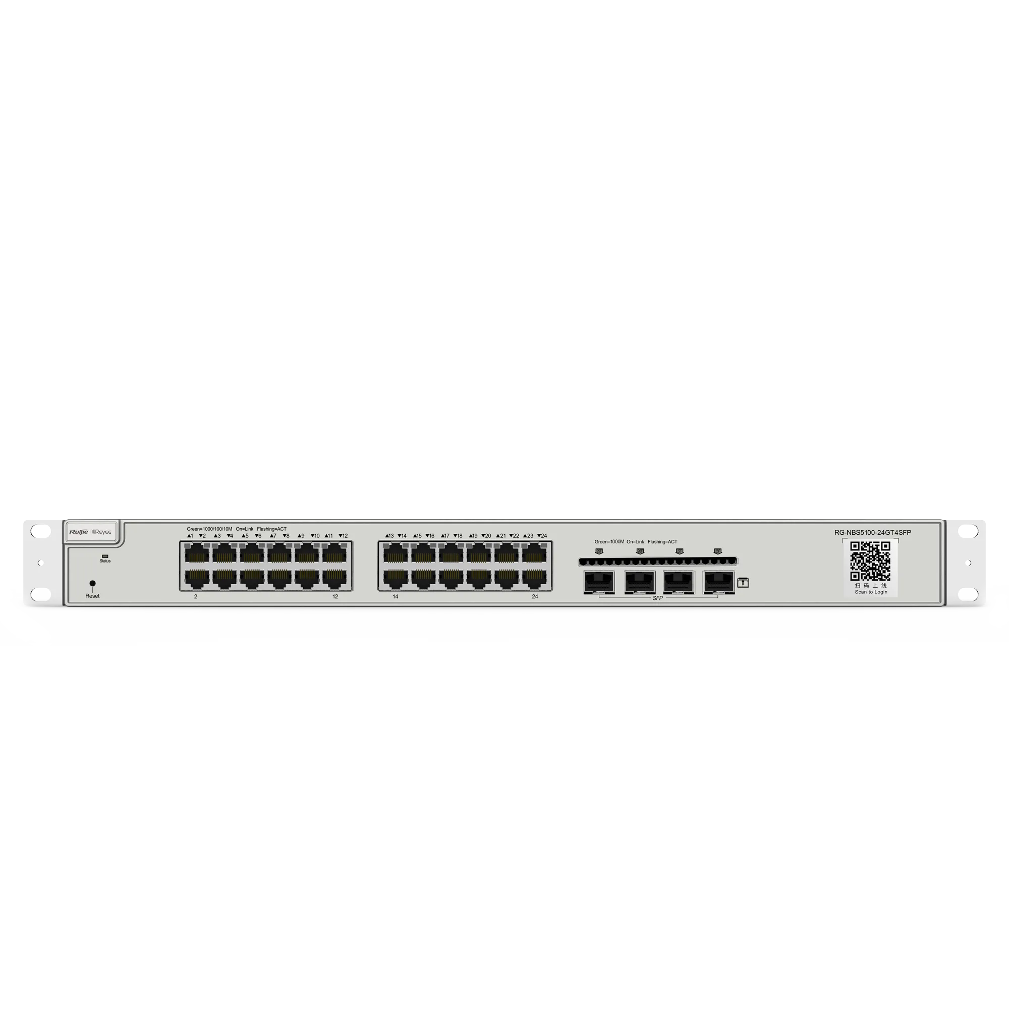 Switch L3 RG-NBS5100-24GT4SFP 24 Puertos Gigabit Cloud