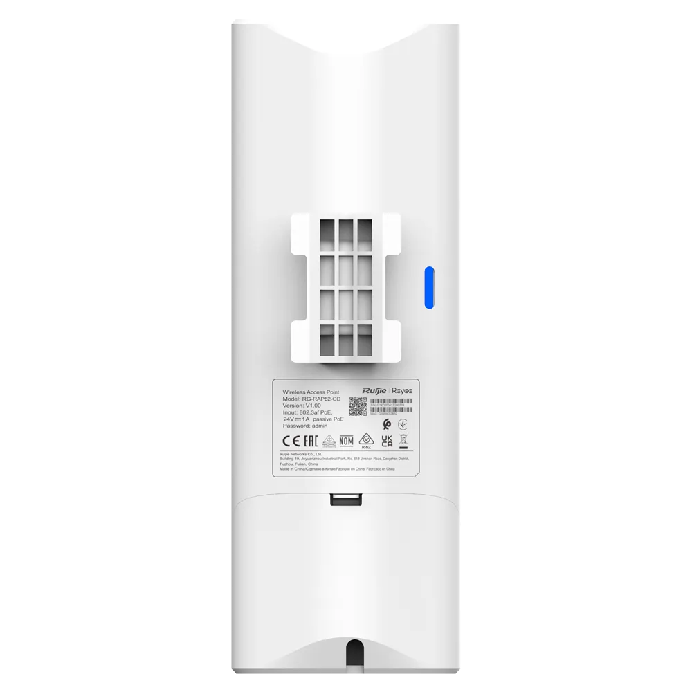 Punto de Acceso Wi-Fi 6 Reyee RG-RAP62-OD Exterior PoE