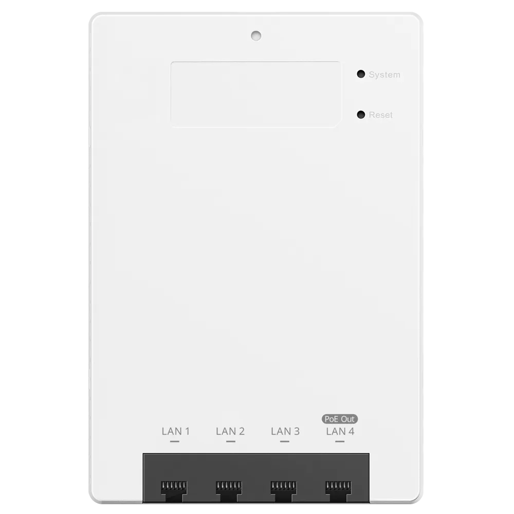 Reyee RG-RAP62-Wall Punto de Acceso Wi-Fi 6 AX3000 PoE