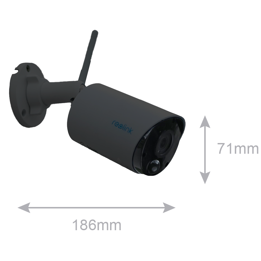 Reolink RL-ARGUS-B320-B Cámara 3MP WiFi 2.4 Exterior - Imagen 2