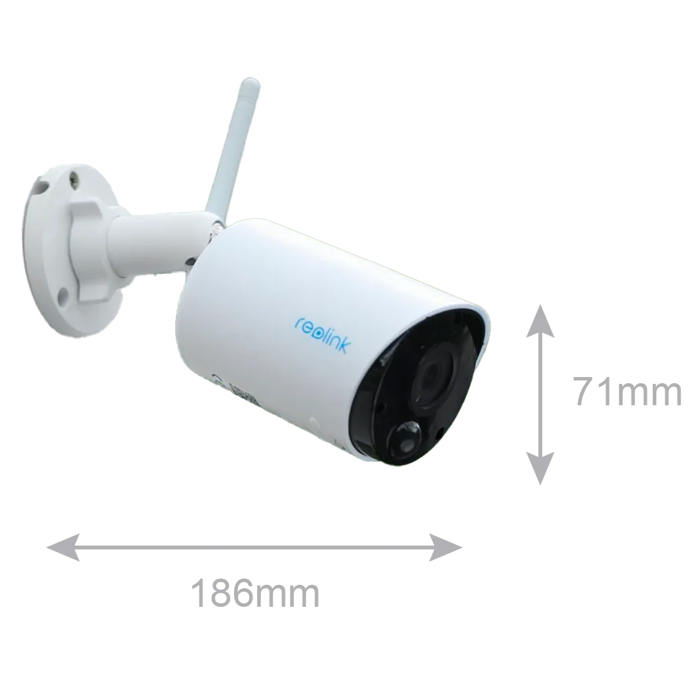 Reolink RL-ARGUS-B320-W Cámara WiFi 3MP Exterior Solar