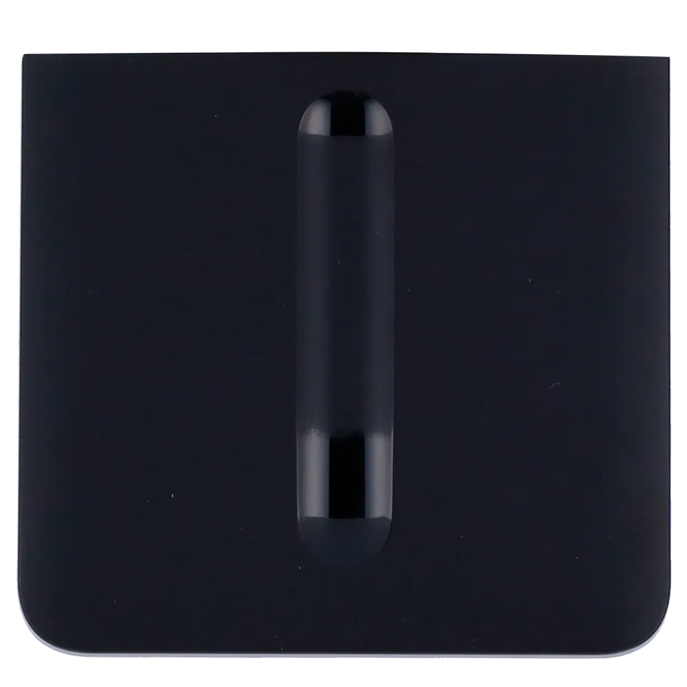Panel Táctil Ajax AJ-SIDEBUTTON-DIMMER-B-VERT Negro Regulable