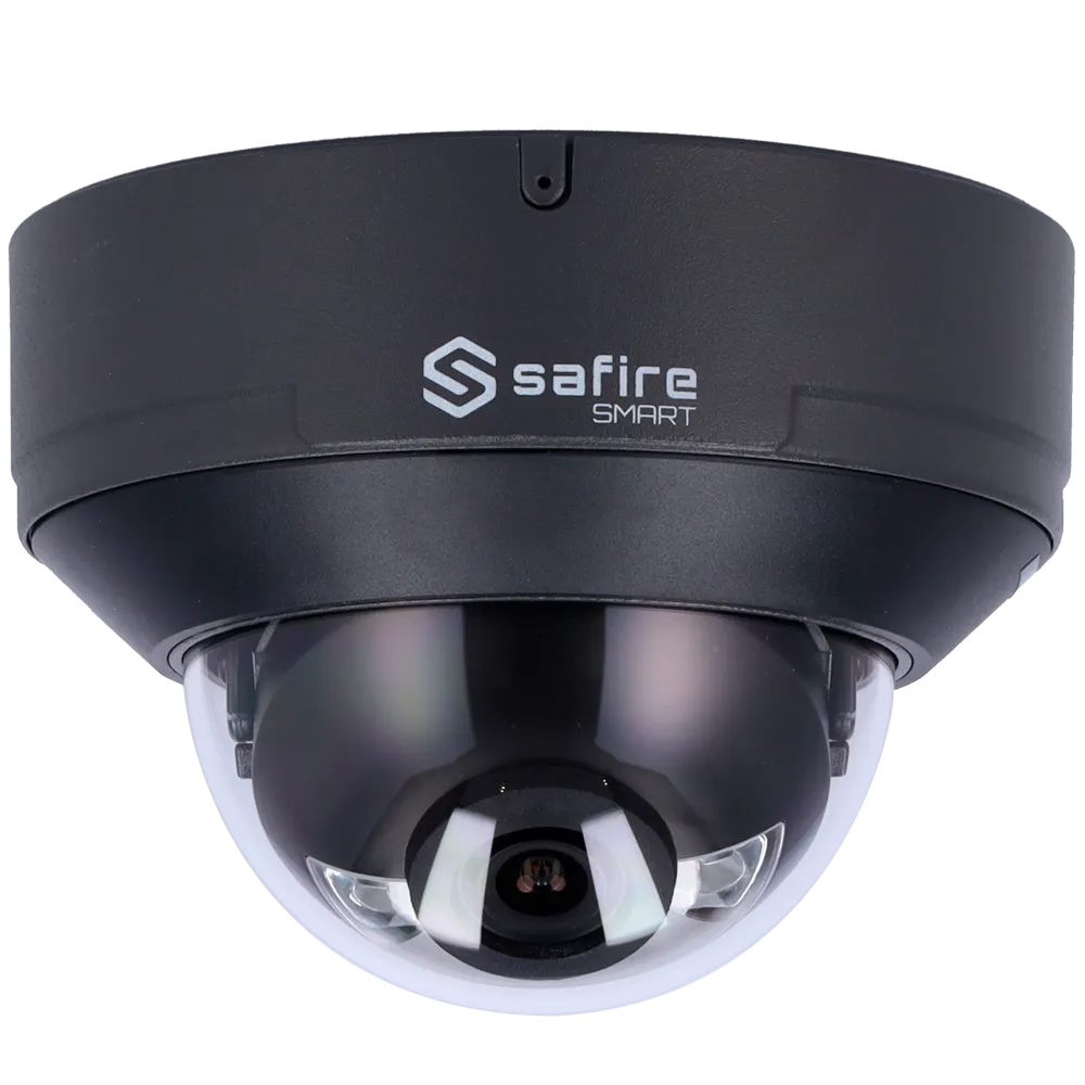 Cámara Domo IP Safire SF-IPD040A-4I1-DL-GREY 4MP IA