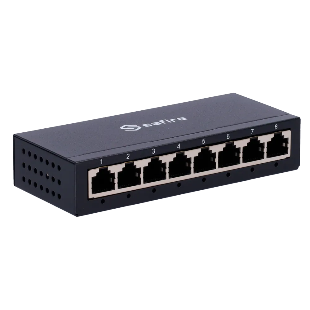 Switch Gigabit 8 Puertos SF-SW08-G-M Safire Smart