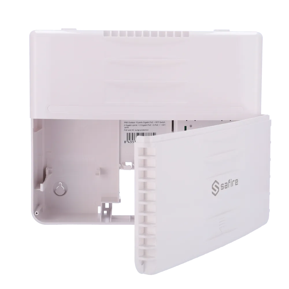 Switch PoE Exterior SF-SW1108HIPOE-HF-120-OUT 120W Gigabit