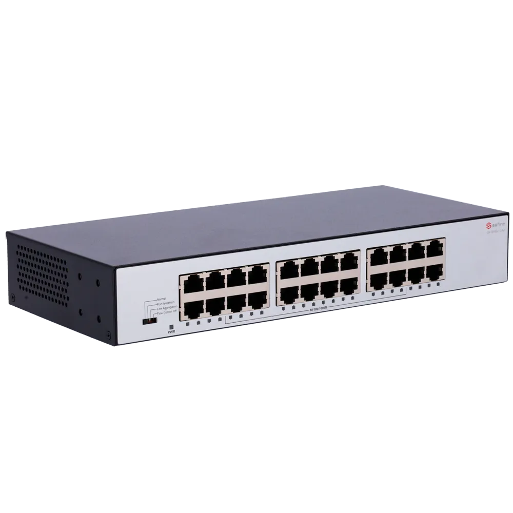 Switch Gigabit 24 Puertos SF-SW24-G-M Safire Smart Metal