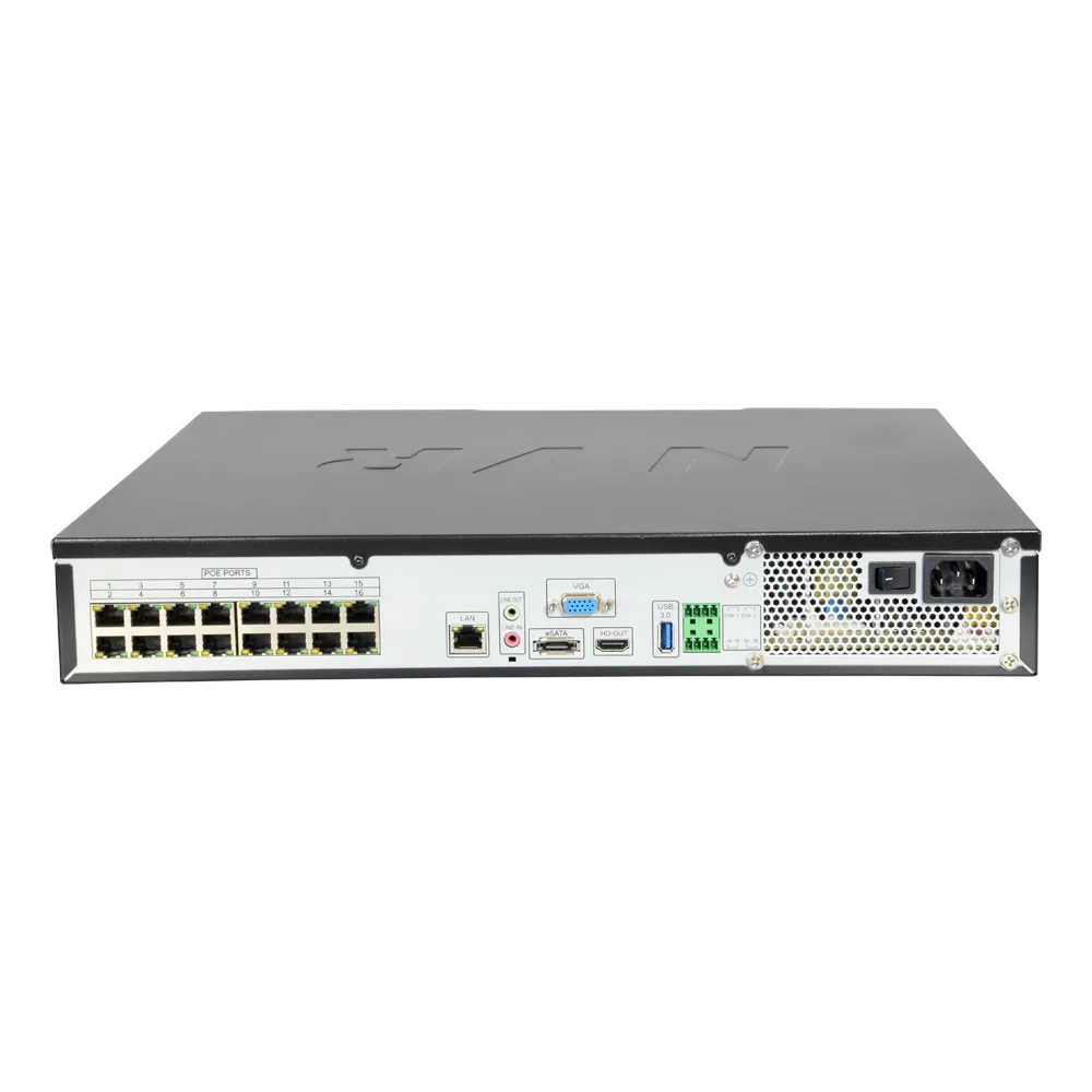 NVR 32 Canales 4K H.265+ SN-NVR3632E4-P16-J 16 PoE