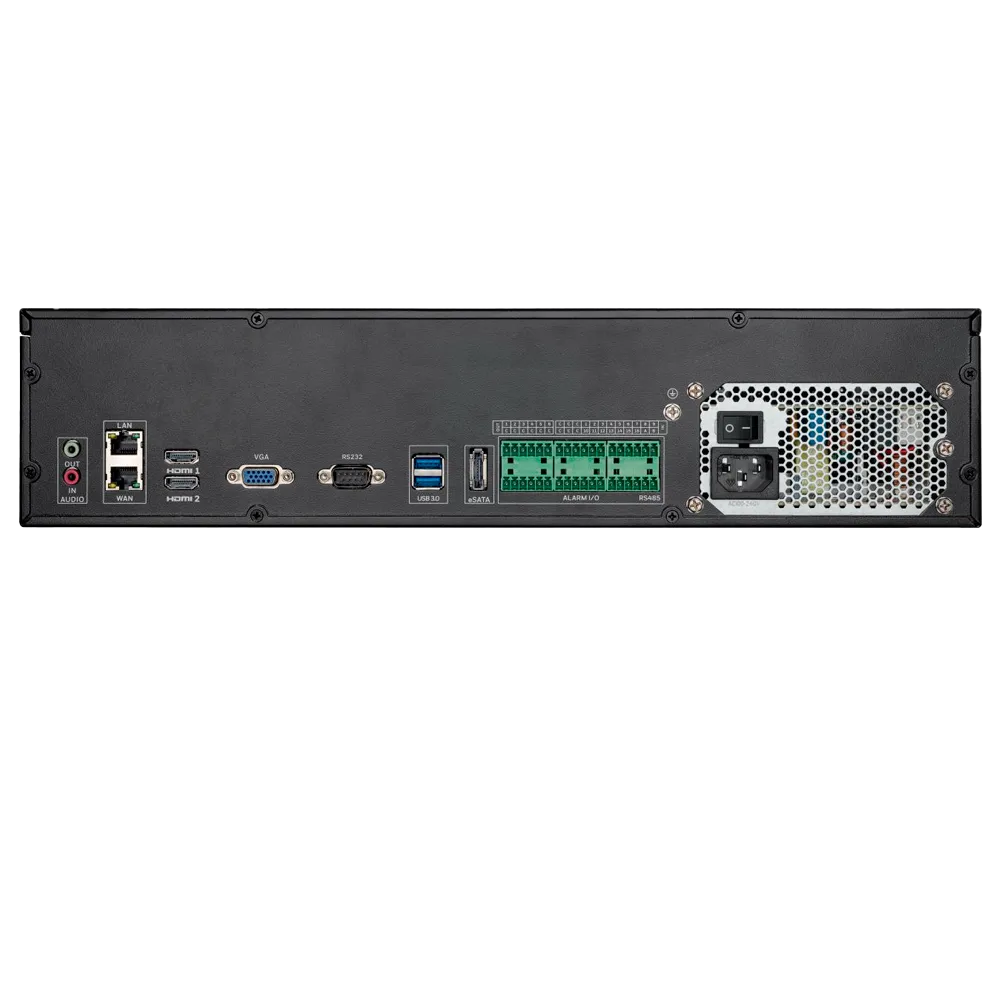 NVR 64 Canales Sunell SN-NVR3964E8-J 12MP H.265+ 8 HDD