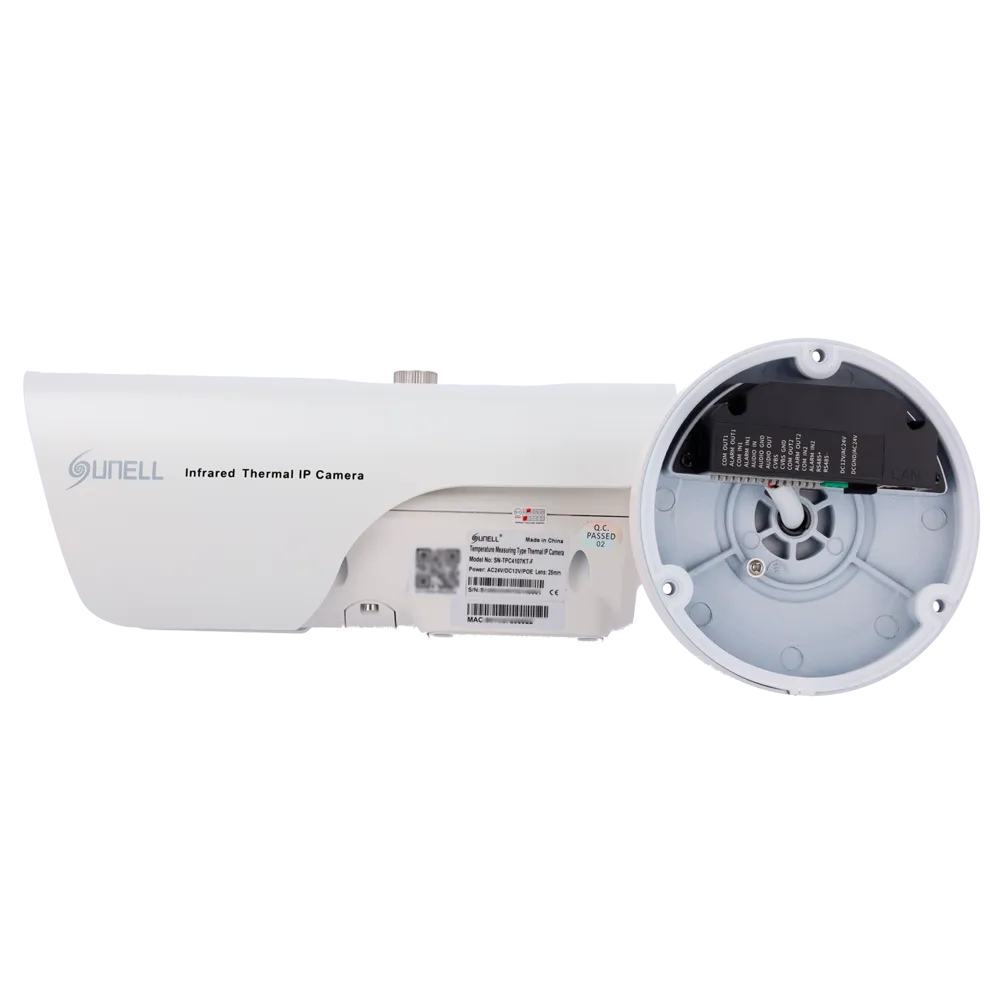 Cámara Térmica IP SN-TPC4107KV-F15 SUNELL 384x288 15mm