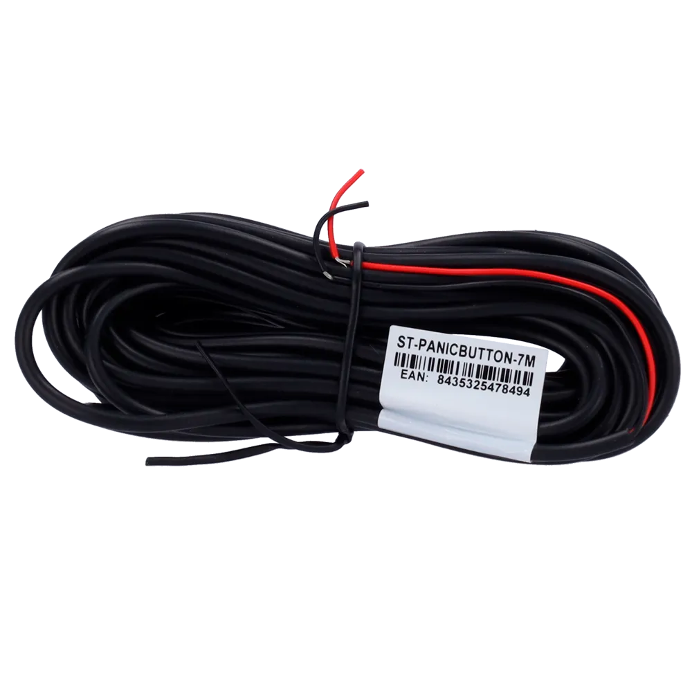 Botón de Pánico Streamax ST-PANICBUTTON-7M Cable 7 Metros