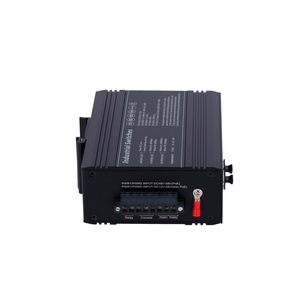 Marca blanca - SW0604HIPOE-MGF-120-DIN - Switch 2P Gigabit PoE Gestionable SFP - Imagen 3