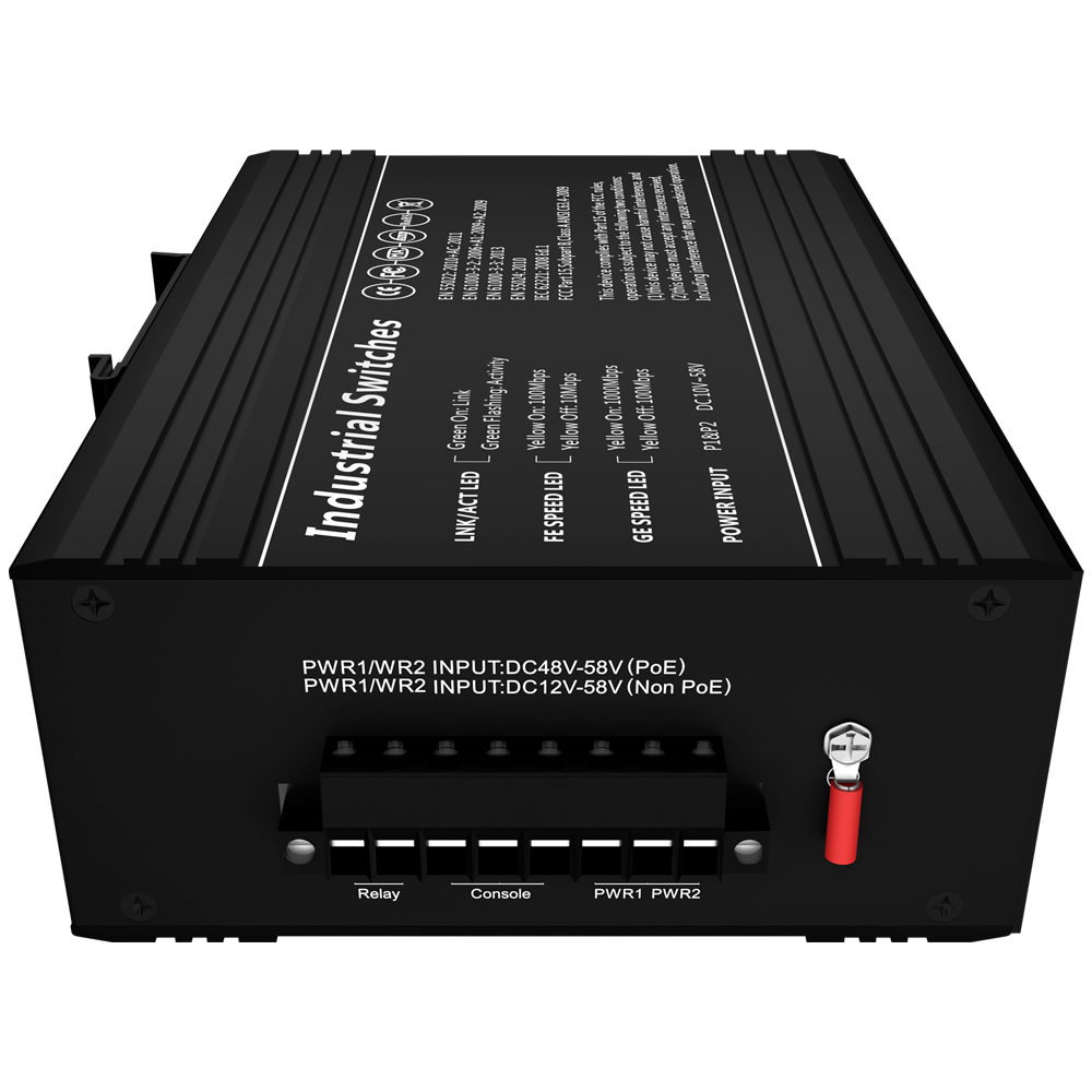 Marca blanca - SW1208HIPOE-MGF-240-DIN - Switch 6P Gigabit PoE Gestionable SFP - Imagen 3