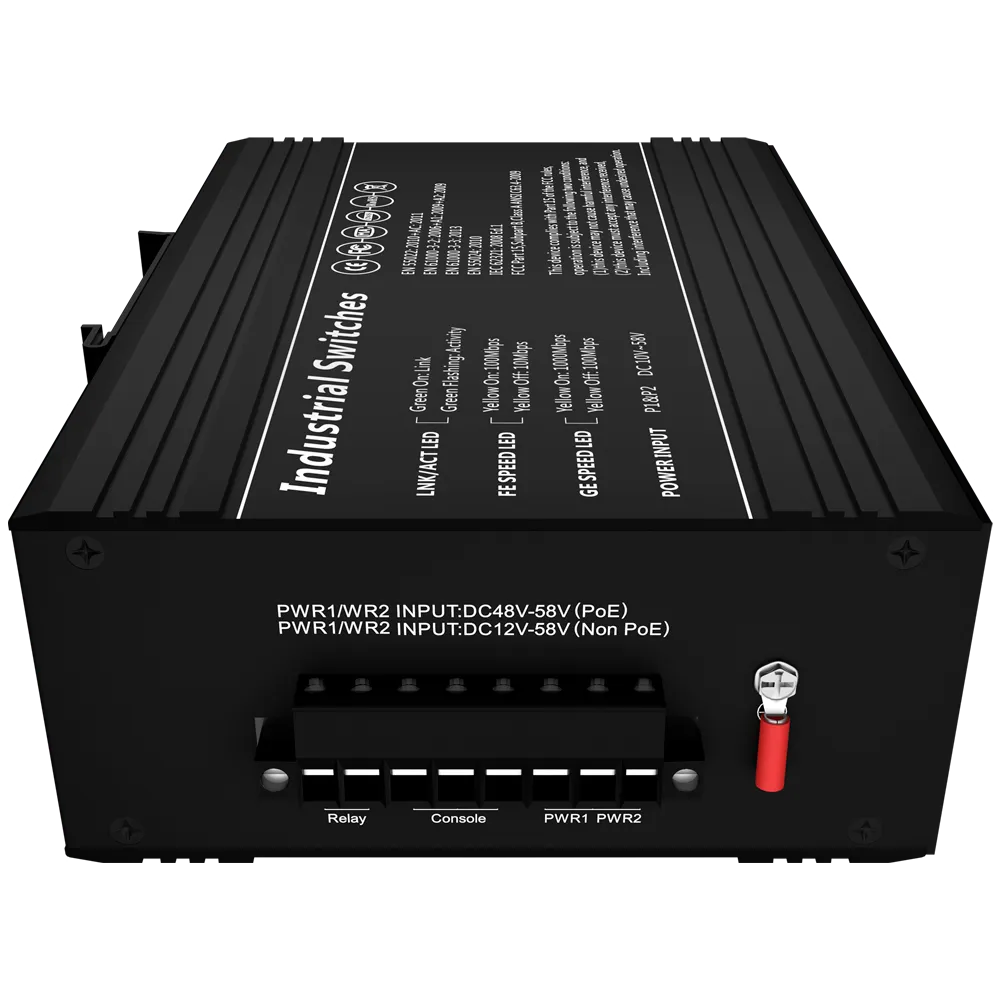 Switch PoE Gestionable SW1208HIPOE-MGF-240-DIN 8P Gigabit