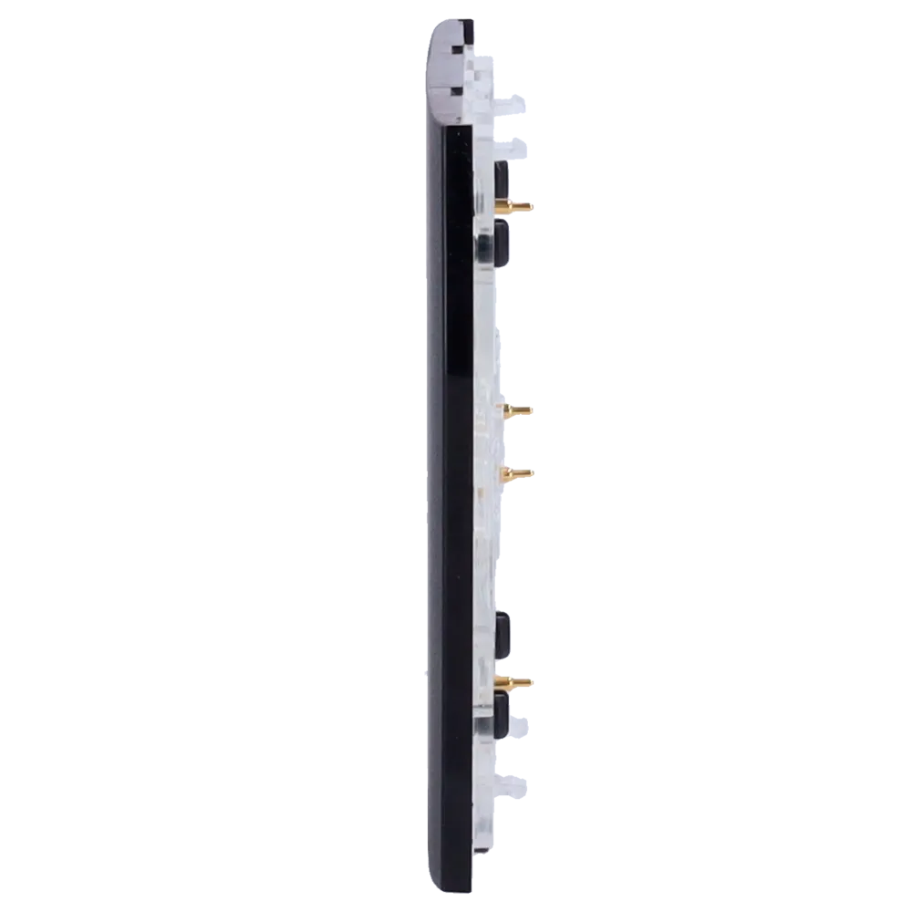 Interruptor Ajax AJ-CENTERBUTTON-1G2W-B-VERT Negro 2W