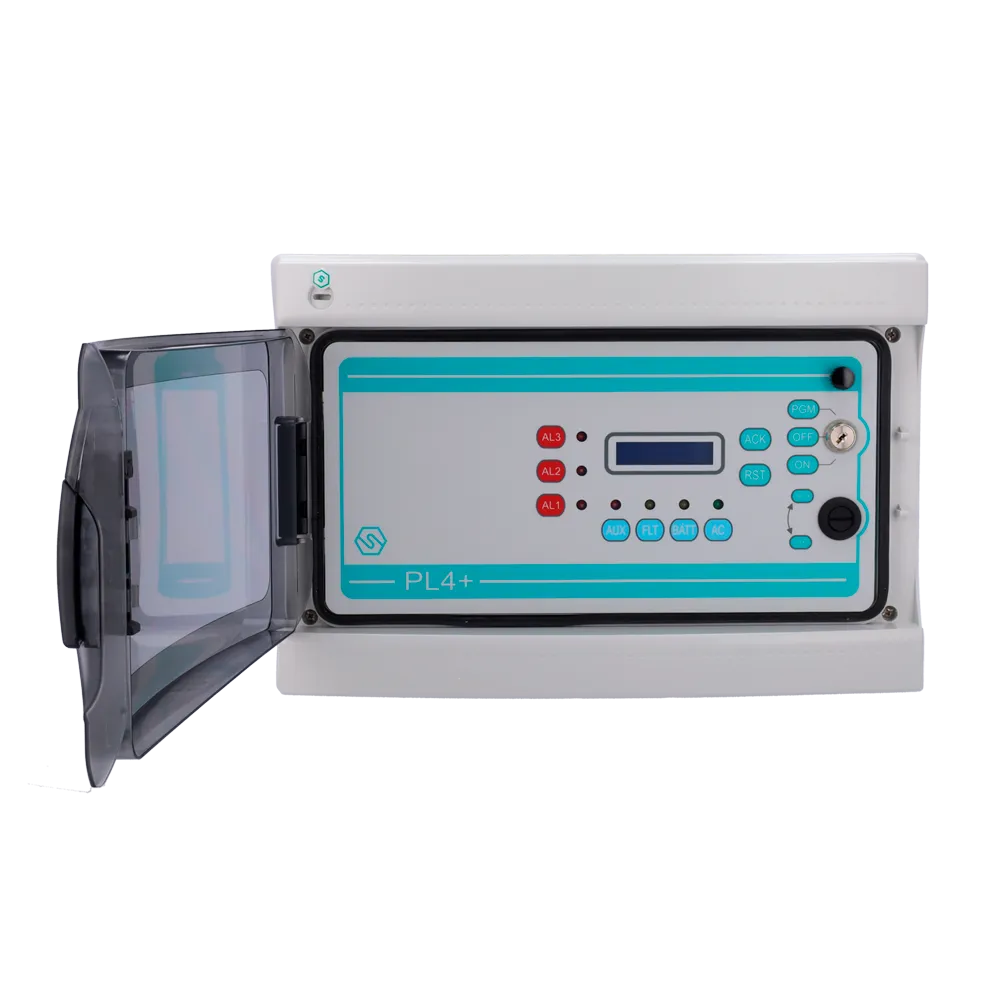 Central Detección Gases 4 Zonas TF-TF10TFDGPL4PL Tecnofire