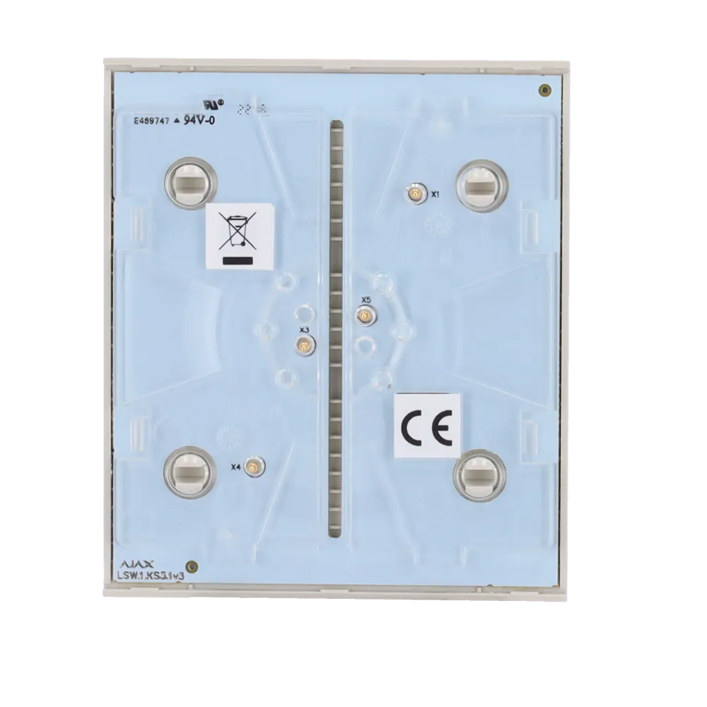 AJAX AJ-CENTERBUTTON-1G2W-OYS Interruptor Botón Ostra 2W