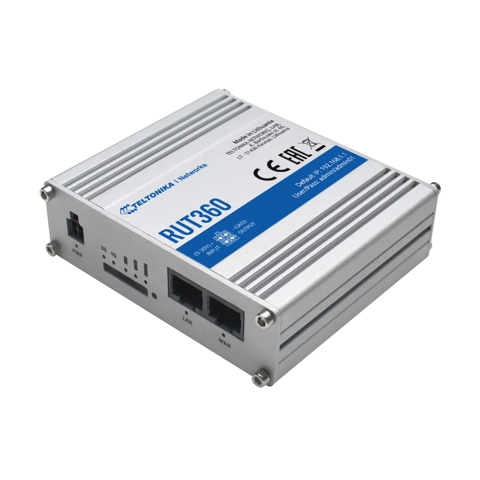 Router 4G TK-RUT360 Cat 6 WiFi Industrial Teltonika