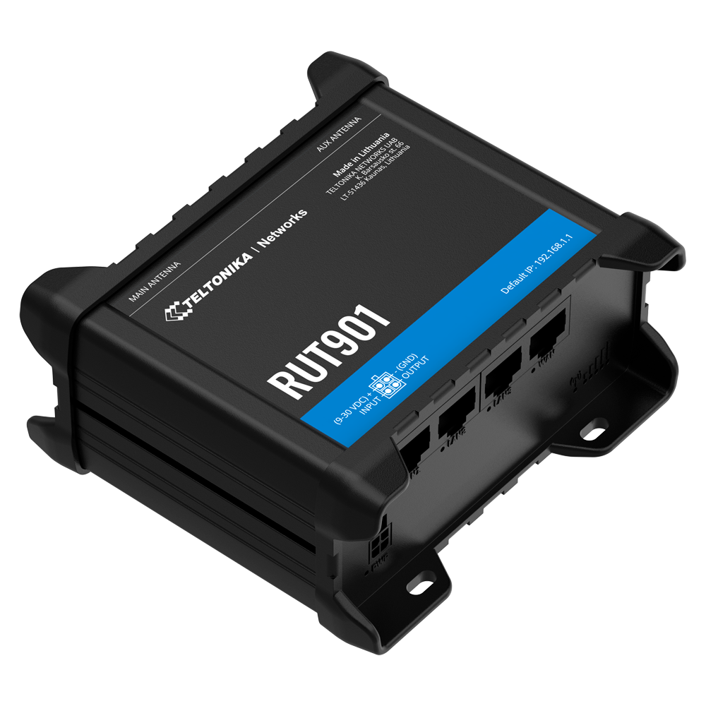 Teltonika - TK-RUT901 - Router 4G Cat 4 (Wi‑Fi) - Imagen 3