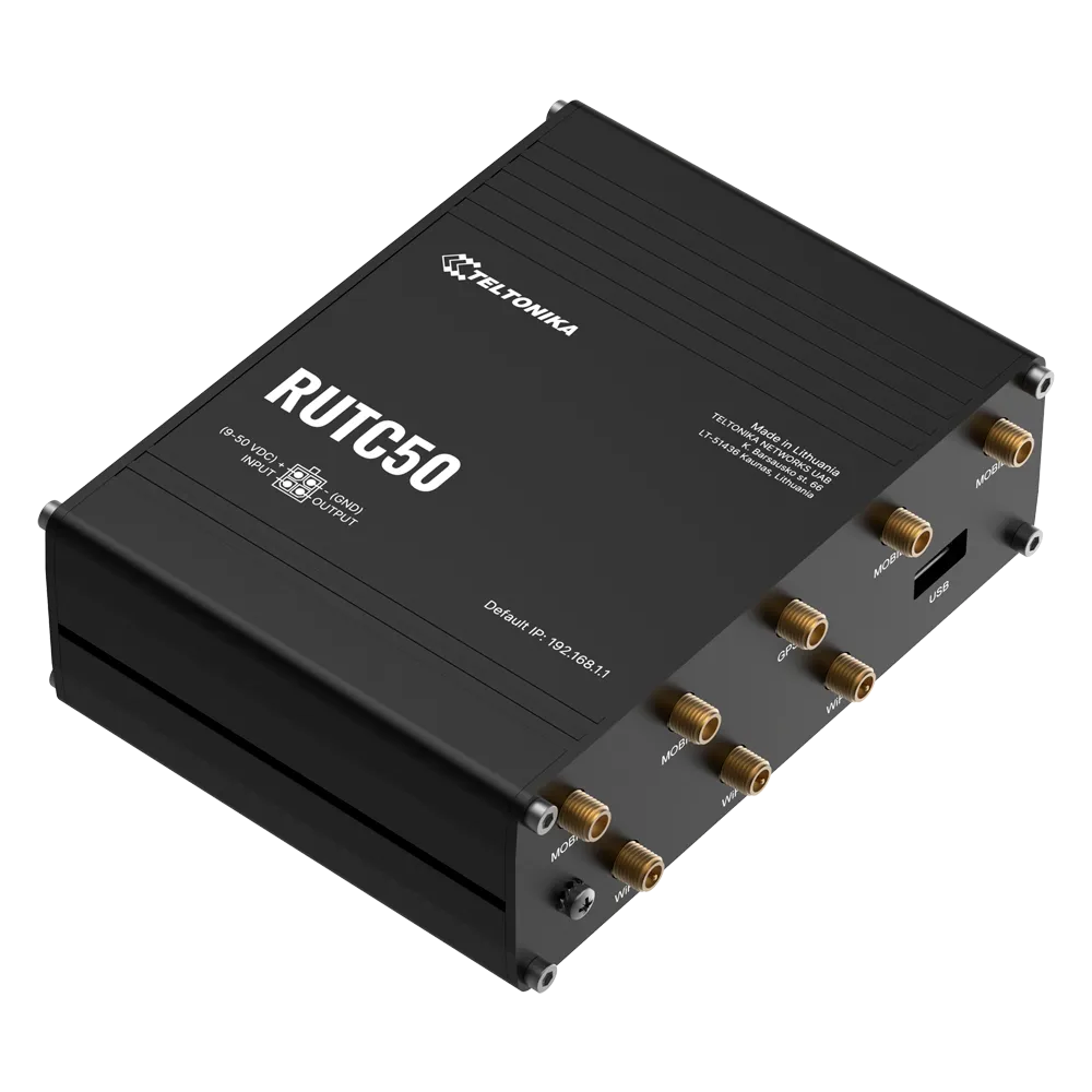 Router 5G Teltonika TK-RUTC50 con Wi-Fi 6 y PoE