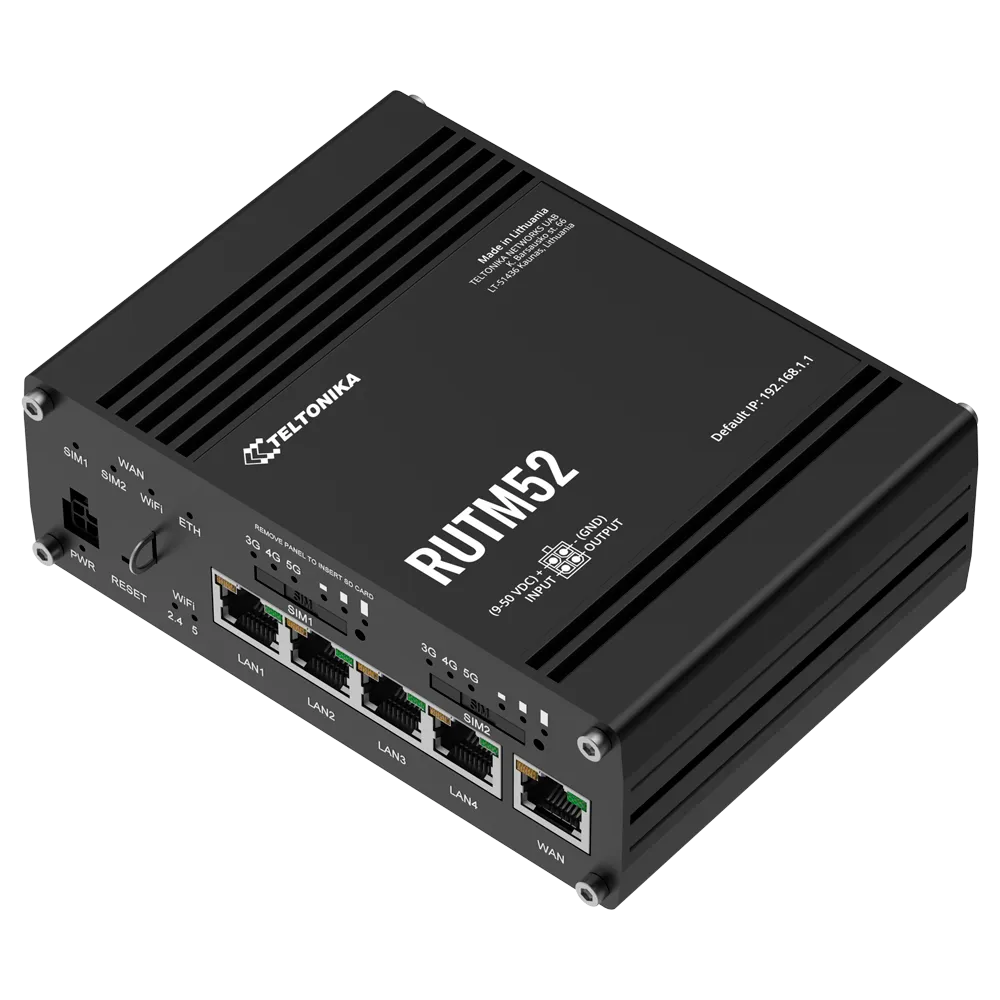 Router 5G TK-RUTM52 Teltonika Wi-Fi Profesional