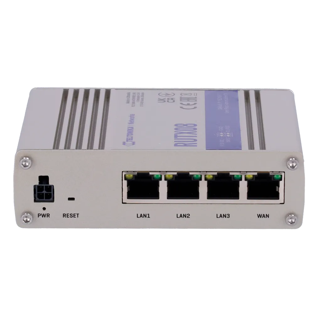 Router Industrial Teltonika TK-RUTX08 con PoE Integrado