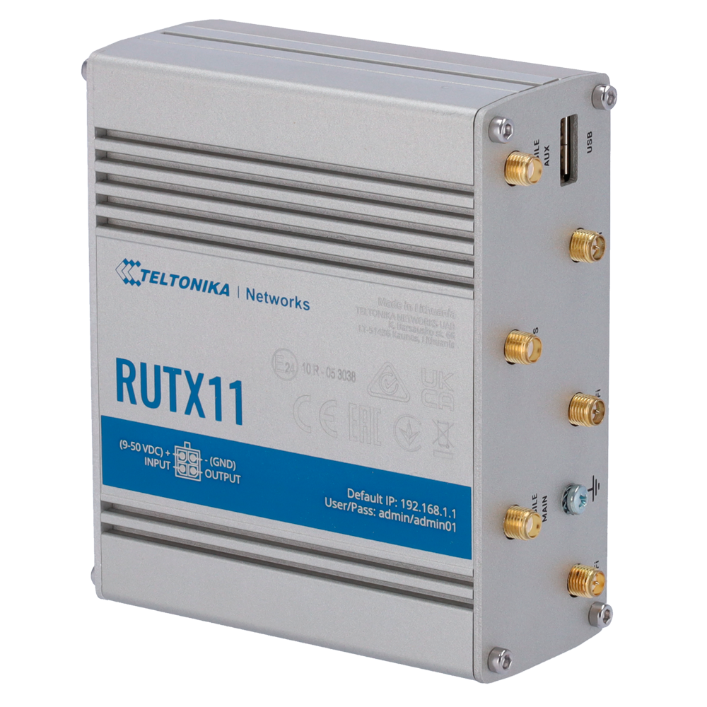 Teltonika - TK-RUTX11 - Router 4G Cat 6 (Wi‑Fi 5, PoE) - Imagen 3