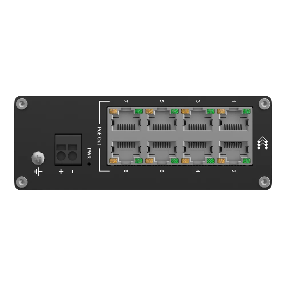 Switch Gigabit PoE 8 Puertos Teltonika TK-TSW040
