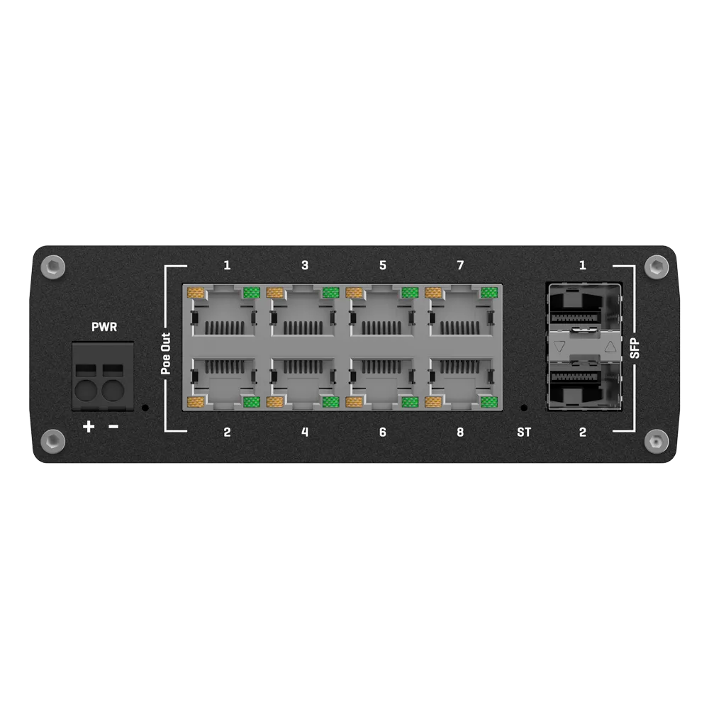 Switch Gigabit PoE Gestionable Teltonika TK-TSW202 8P SFP