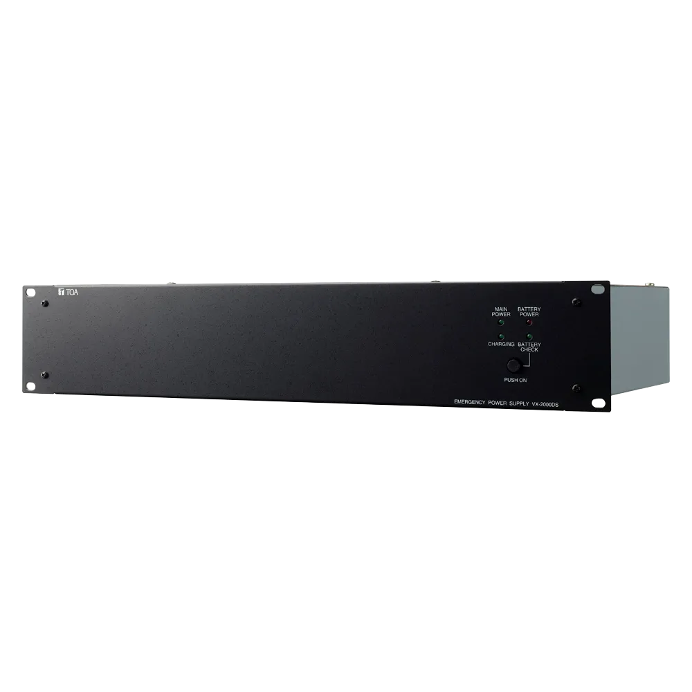 Bastidor EN54 VX TOA TOA-VX-2000DS para Sistemas de Alarma