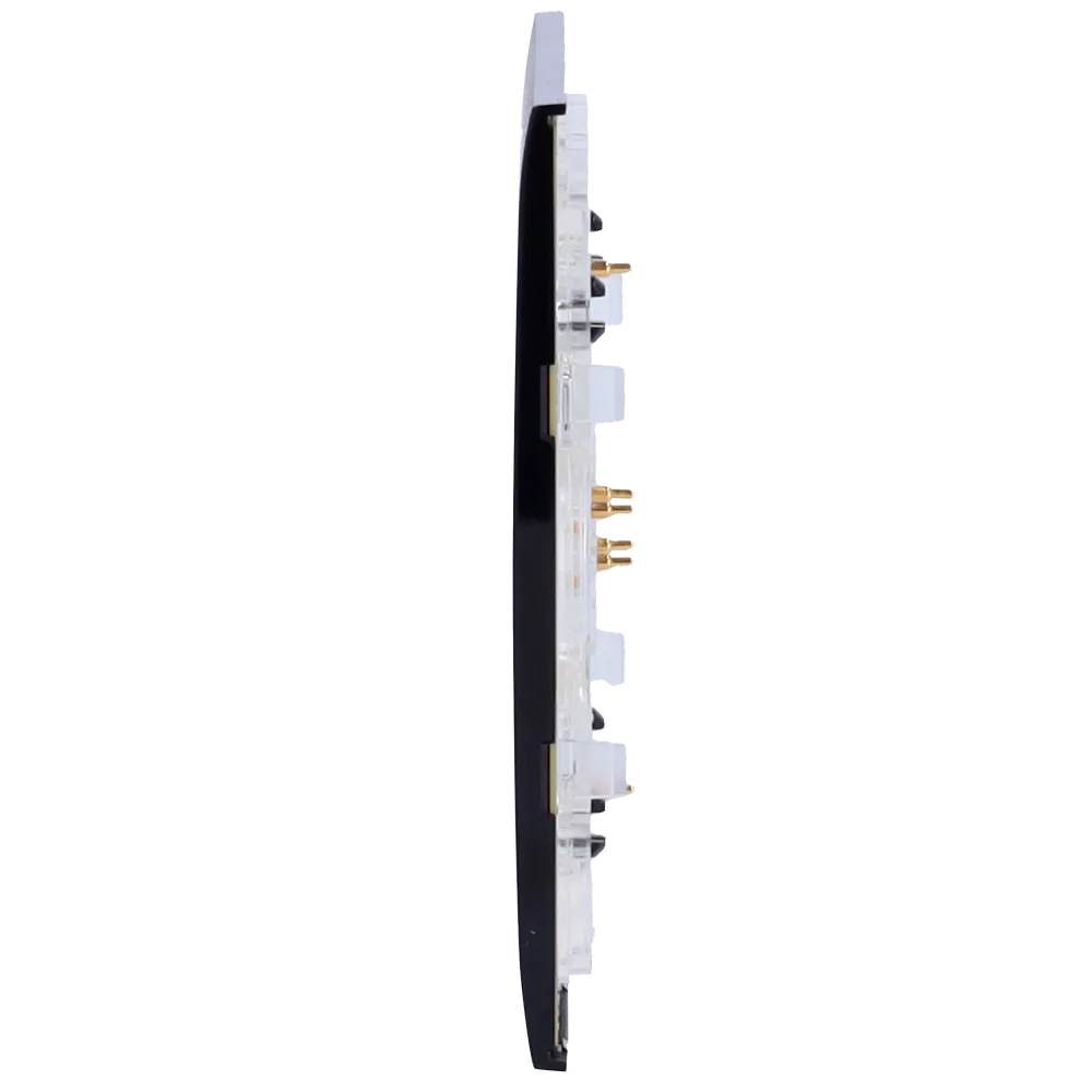 AJAX AJ-CENTERBUTTON-DIMMER-B Panel Táctil Regulador Negro