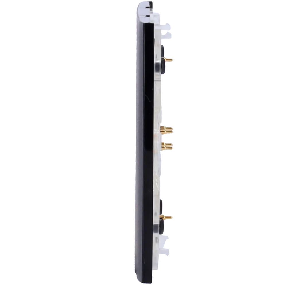 Panel Táctil Ajax AJ-CENTERBUTTON-DIMMER-B-VERT Negro