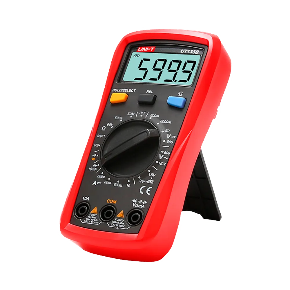 Medidor Eléctrico UNI-T UT133B 600V 10A Profesional