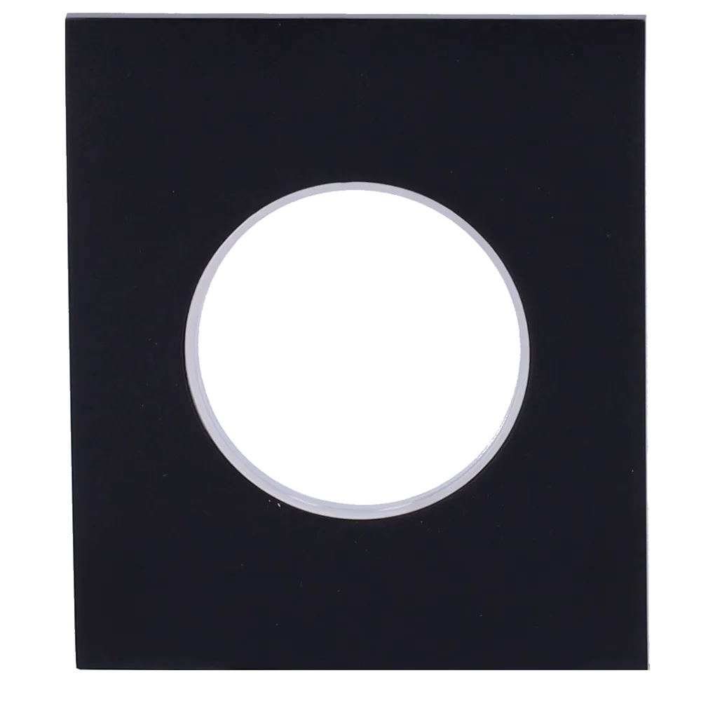 AJAX AJ-CENTERCOVER-B Enchufe Negro SmartHome