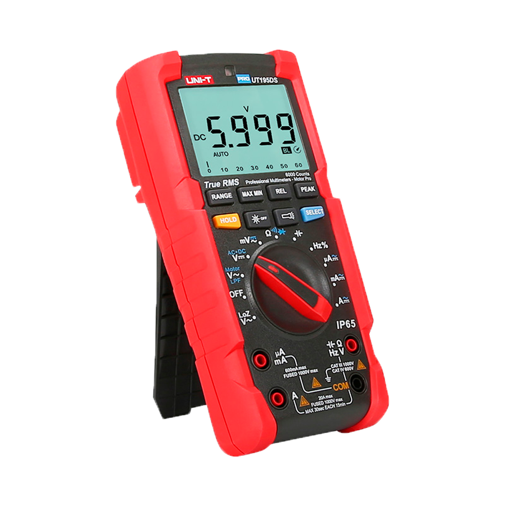 Medidor eléctrico - 1000V 20A UNI-T UT195DS - Imagen 3