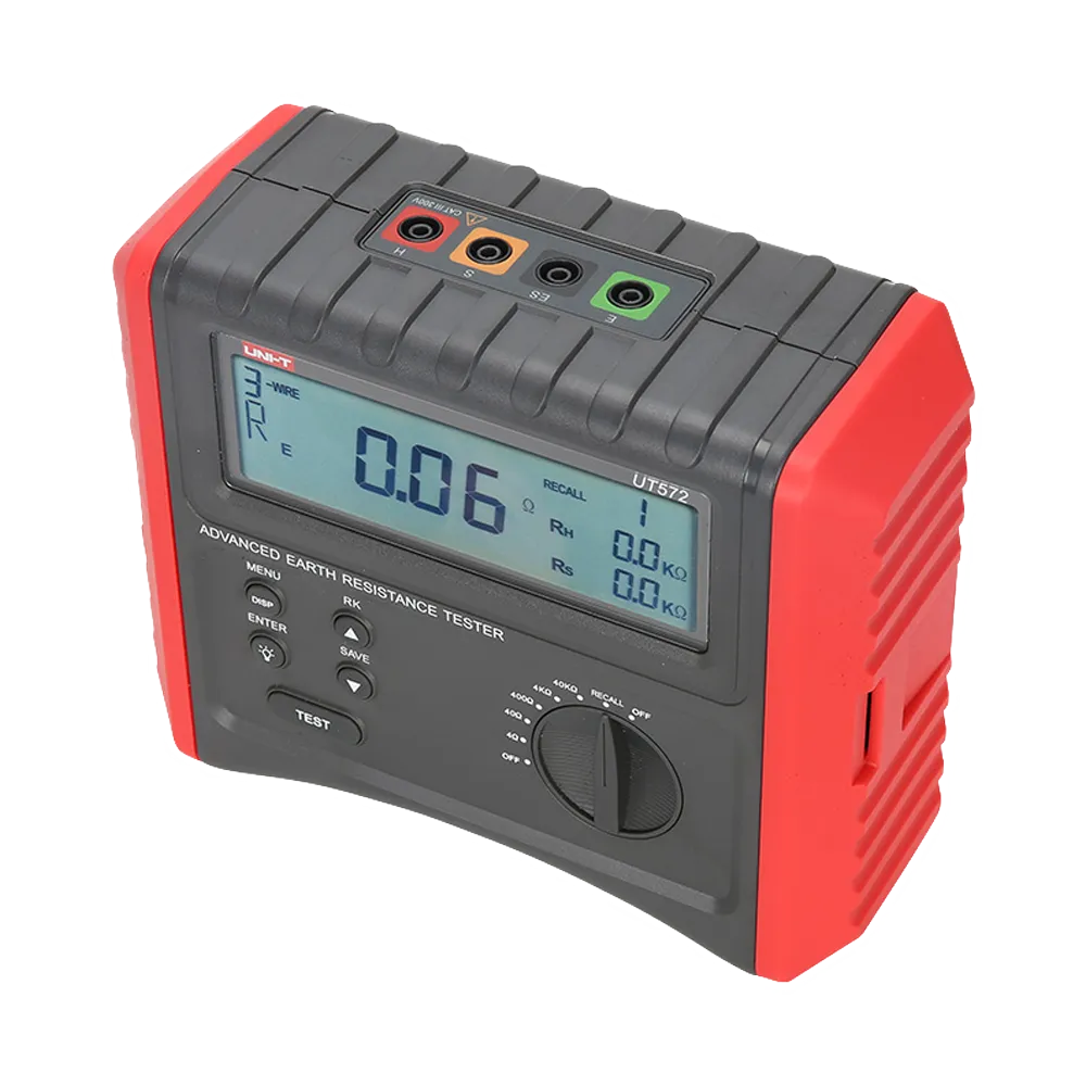 Telurómetro UNI-T UT572 Medidor Resistencia Tierra