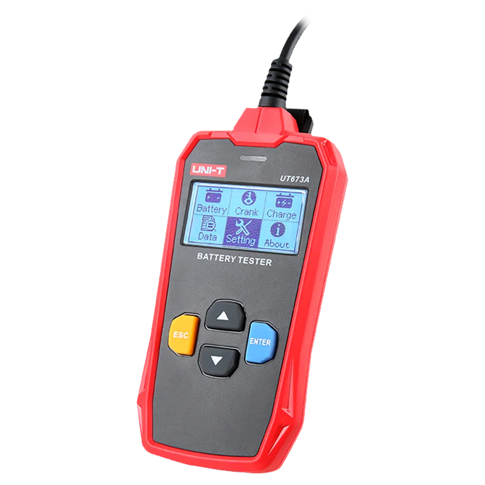 Medidor Eléctrico 12V UNI-T UT673A Tester Baterías