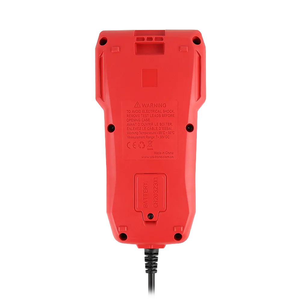 Medidor Eléctrico 12V UNI-T UT675A Probador de Baterías