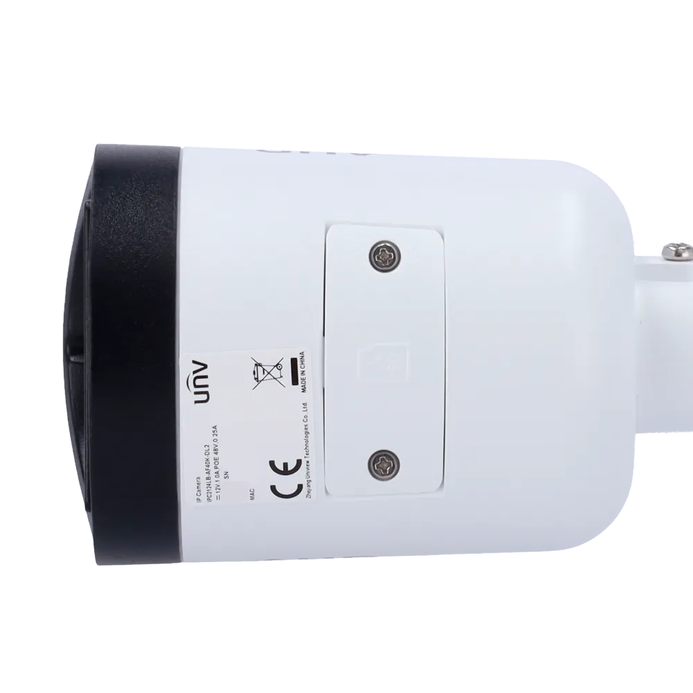 Uniview UV-IPC2124LB-AF40K-DL2 Cámara IP Bullet 4MP 4mm