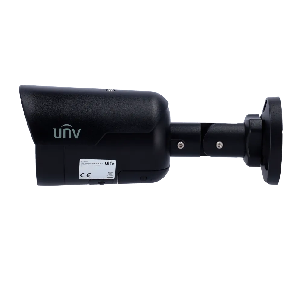 Cámara IP Bullet Uniview 4MP UV-IPC2124SB-ADF28KMC-I1-BLACK